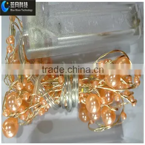 Battery Operated Mini Led String Lights With Bead for Wedding,party,christmas Day thumbnail-5