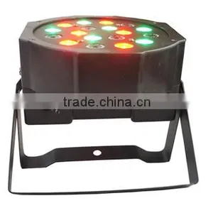 High Brightness Colorful Lighting Mini 18pcs 1W 4in1 RGBW LED Power Par Can Light thumbnail-3