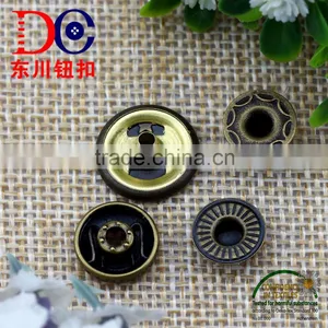 Hot Sale High-end Quality Press Spring Metal Snap Button for Coat thumbnail-3