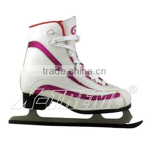 China Manufacturer Stainless-steel Comfortable and Cold Resistance Ice Skating Shoes for Woman thumbnail-4