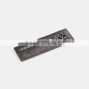 Mini Jeans Leather Patch With Customized Logo Private Brand Leather Patches thumbnail-2