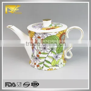 Dinkware Personalized Tea Pot Set, Chinese Porcelain Tea Set thumbnail-1