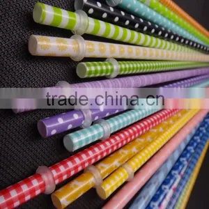 Wholesale Colored Customized Size Plastic Straight Straw thumbnail-1