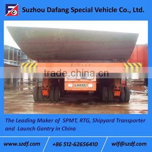 DCY125 Self-Propelled Platform Hydraulic Transporter- Heavy Shipyard Transporter thumbnail-1