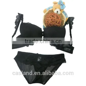 Elegant Lace Push up Bra Set in Stock(FPY317) thumbnail-4