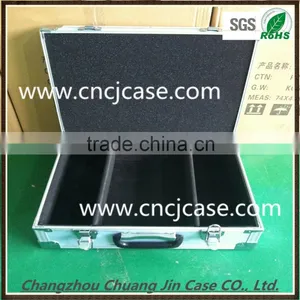 China Silver and Black Carrying Aluminum Tool Box Flight Case thumbnail-3