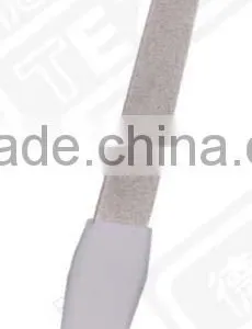 White Plastic Handle Nail File thumbnail-1