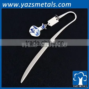 Custom Metal Tassel Bookmark Made in China thumbnail-1