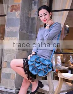 Ladies Fashion PU Leather Messenger Bag China Manufacturer thumbnail-2