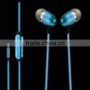 Glowing Earphone With MIC And Volume Control thumbnail-1