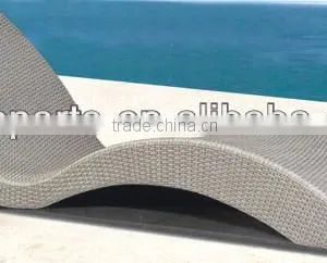 Garden Furniture Sun Lounger Outdoor Furniture Rattan Furniture Beach Bed Outoor Lounge Chair thumbnail-3