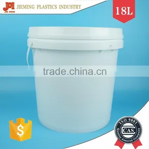 18kg Paint Plastic Buckets, PP Pail for Chemicals, Plastic Packaging Barrel With Handle thumbnail-1
