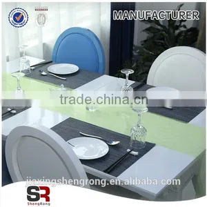 Home,Hotel,Outdoor,Party Use and Plain Dyed Pattern Peva Tablecloth thumbnail-3
