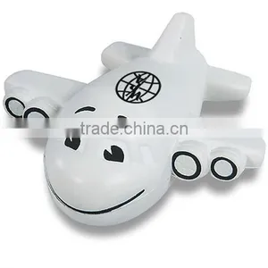 Smiley Airplane Stress Reliever thumbnail-1