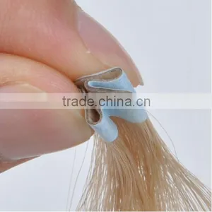 Wholesale Cheap Color 613 6a Grade Russian Hair Tape Hair Extensions thumbnail-3