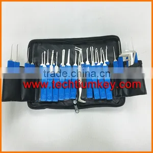 28pcs Single Hook Lock Pick Set Locksmith Tools Lock Pick Kit thumbnail-1