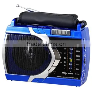 Classical AM FM Portable Radio With Tuning and Metal Antenna thumbnail-2