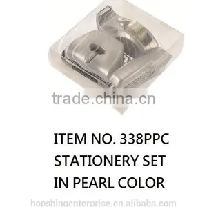 3 Pcs Stationery Set in Pearl Color thumbnail-1