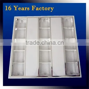 Louver Fixture Ceiling Double Tube Light Fitting Flourescent Light Fixture t8 thumbnail-3