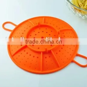 Lately Design Hotsale Food Grade Silicone Colander Steamer thumbnail-2
