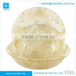 Handmade Acrylic Plastic Bathroom Basin thumbnail-2