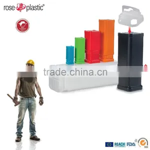 Round Square Plastic Block Tubes Packaging for Hardware Fitting BK thumbnail-1