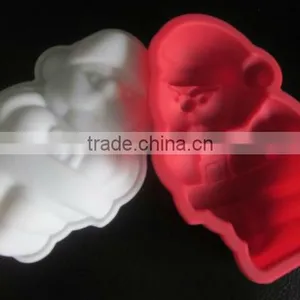 FDA & LFGB Standard Santa Claus Design Silicone Baking Molds thumbnail-3