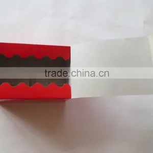 Low Cost and Hot Sale Offset Print White Board Cake Box Made in China thumbnail-2