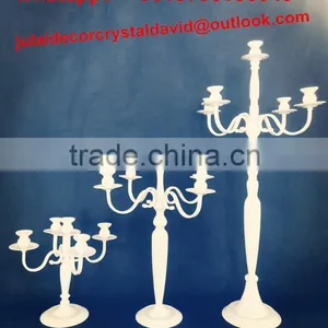 5arm Metal Cheap Handmade Tall Candelabra Candle Holder Home or Wedding Decoration thumbnail-1