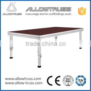 Hot Sale Aluminum Portable Simple Stage for Wedding and Performance thumbnail-1