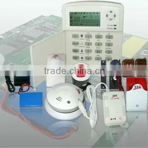Wired/Wireless GSM Alarm System With LCD Display thumbnail-1