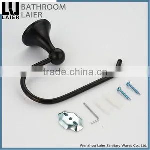 Customized Huge Stock of Quality Zinc Alloy ORB Finishing Bathroom Accessories Wall Mounted Toilet Paper Holder thumbnail-5