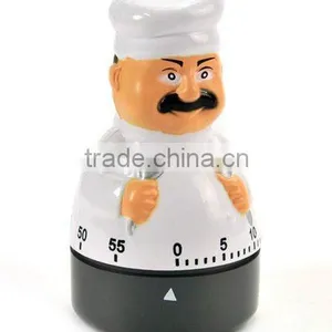 60 Minutes Plastic Mechanism Kitchen Timer, Kitchener Charcter thumbnail-1