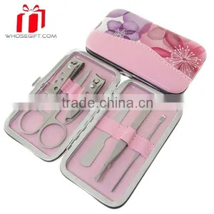 Manicure Pedicure Kit Brown Color thumbnail-1