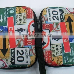 GC-Jersey Fabric Nylon Zipper Closure Portable Cable Eva Package thumbnail-2