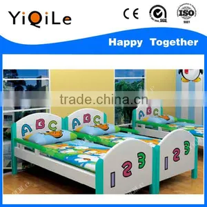 Novel Design Children Furniture Non-toxic Playwood Double Deck Bed for Kids thumbnail-5