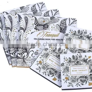 Shenzhen Colouring Secret Garden Adult and Children Drawing Coloring Book Printing thumbnail-3
