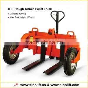 RTT12 Series All Terrain Pallet Truck With Cheap Price thumbnail-3