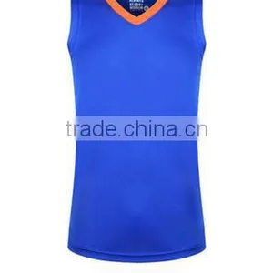 100%polyester Dry Fit Basketball Uniforms Designs Tank Top Women Gym Latest Basketball Jersey Design Sports Jersey New Model thumbnail-3