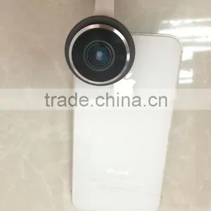Universal Circle Clip 235 Degree Super Fisheye Lens for Iphone Samsung Ipad Phone Lens thumbnail-1