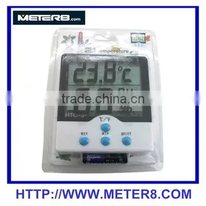 Temperature and Humidity Meter Clock HTC-5 thumbnail-1