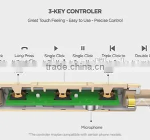 2016 100% Official Original Genuine AM12 Huawei Honor Engine Earphone AM12 With Mic 3 Keys Drive-By-Wire 3.5 mm Headphone Jack thumbnail-5