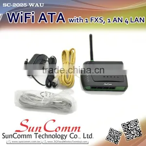 SC-2025-WAU With 1FXS, 1WAN, 4LAN, 1USB WiFi ATA thumbnail-4