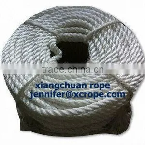 Mooring Rope/3 Strands pp Fiber /polyester Rope Dia6mm-135mm thumbnail-1