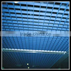 Steel Grating for Commercial Exhibition , Railway Stations, Docks, Airports Ceiling thumbnail-1