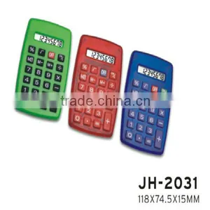 Colorful Dual Power Pocket & Mini Calculator,, Gift Calculator for Promotion thumbnail-1