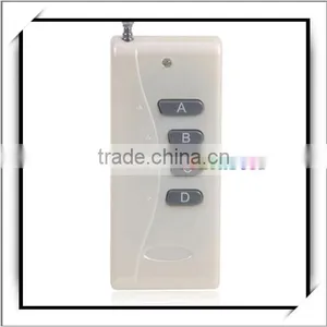4 Ch Wireless Remote Control Transmitter and 12V Wireless Universal Remote Control Receiver Controller Set White thumbnail-2