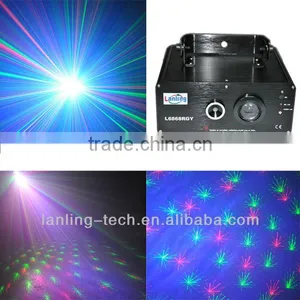 150mW RGY Twinkling Laser LED Background thumbnail-1