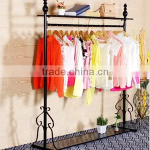 Factory Direct Sale Metal Display Stand for Clothes Shop thumbnail-1