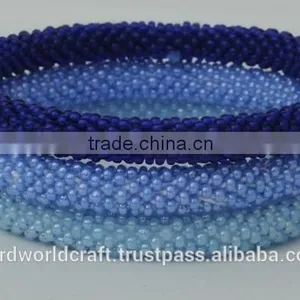 Rollover Glass Bead Bracelets thumbnail-1